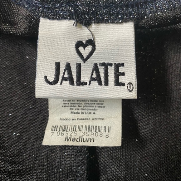 VTG 90s Jalate Black and Metallic Dress - Picture 4 of 7